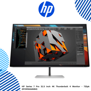 1 HP Series 7 Pro 31.5 inch 4K Thunderbolt 4 Monitor - 732pk (8Y2K9AA#AB4) HP Series 7 Pro 31.5 inch 4K Thunderbolt 4 Monitor - 732pk (8Y2K9AA#AB4)