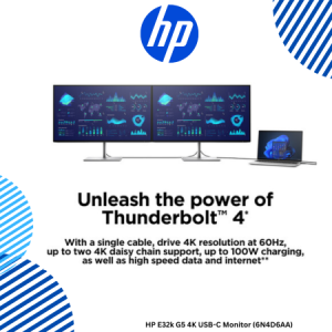11 HP E32k G5 4K USB-C Monitor (6N4D6AA) HP E32k G5 4K USB-C Monitor (6N4D6AA)