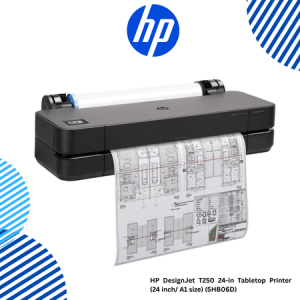 HP DesignJet T250 24-in Tabletop Printer 24 inch/ A1 size (5HB06D)