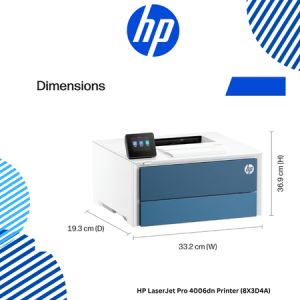 HP LaserJet Pro 4006dn Printer (8X3D4A)
