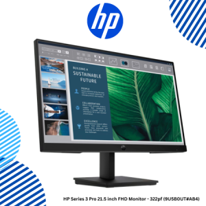HP Series 3 Pro 21.5 inch FHD Monitor - 322pf (9U5B0UT#AB4)