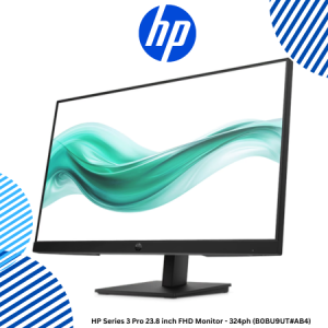 HP Series 3 Pro 23.8 inch FHD Monitor - 324ph (B0BU9UT#AB4)