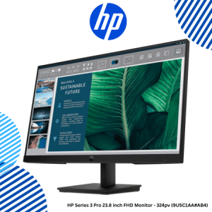 HP Series 3 Pro 23.8 inch FHD Monitor - 324pv (9U5C1AA#AB4)