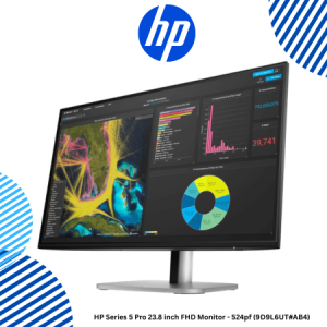 HP Series 5 Pro 23.8 inch FHD Monitor - 524pf (9D9L6UT#AB4)
