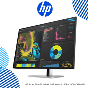 3 HP Series 5 Pro 24 inch WUXGA Monitor - 524pn (9D9A7AA#AB4) HP Series 5 Pro 24 inch WUXGA Monitor - 524pn (9D9A7AA#AB4)