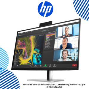 HP Series 5 Pro 27 inch QHD USB-C Conferencing Monitor - 527pm (9E0Y9UT#AB4)