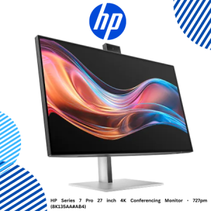3 HP Series 7 Pro 27 inch 4K Conferencing Monitor - 727pm (8K135AA#AB4) HP Series 7 Pro 27 inch 4K Conferencing Monitor - 727pm (8K135AA#AB4)