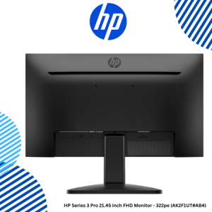 HP Series 3 Pro 21.45 inch FHD Monitor - 322pe (AK2F1UT#AB4)