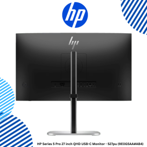 HP Series 5 Pro 27 inch QHD USB-C Monitor - 527pu (9E0G5AA#AB4)
