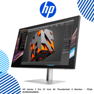 HP Series 7 Pro 27 inch 4K Thunderbolt 4 Monitor - 727pk (8J9G2AA#AB4)