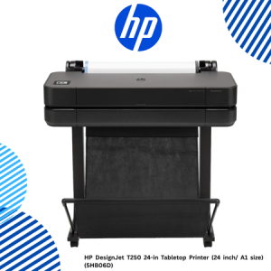 HP DesignJet T250 24-in Tabletop Printer 24 inch/ A1 size (5HB06D)