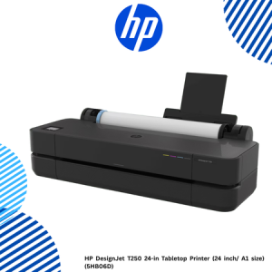 HP DesignJet T250 24-in Tabletop Printer 24 inch/ A1 size (5HB06D)