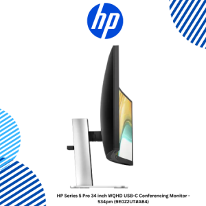 HP Series 5 Pro 34 inch WQHD USB-C Conferencing Monitor - 534pm (9E0Z2UT#AB4)