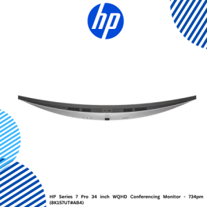 HP Series 7 Pro 34 inch WQHD Conferencing Monitor - 734pm (8K157UT#AB4)