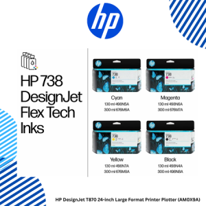 7 HP DesignJet T870 24-inch Large Format Printer Plotter (AM0X9A) HP DesignJet T870 24-inch Large Format Printer Plotter (AM0X9A)