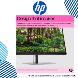 9 HP E24t G5 23.8 inch FHD Touch Monitor (6N6E6AA#AB4) HP E24t G5 23.8 inch FHD Touch Monitor (6N6E6AA#AB4)