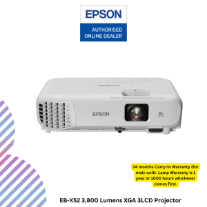 inc - 2026-08-05T130630.449 Epson EB-X52 3,800 Lumens XGA 3LCD Projector