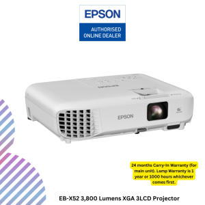 inc - 2026-08-05T130727.413 Epson EB-X52 3,800 Lumens XGA 3LCD Projector