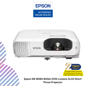 inc - 2026-08-11T114241.946 Epson EB-W56S WXGA 3700 Lumens 3LCD Short Throw Projector