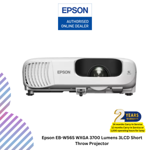 inc - 2026-08-11T114413.534 Epson EB-W56S WXGA 3700 Lumens 3LCD Short Throw Projector